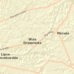 Godzianów Street Map