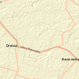 Drelów Street Map