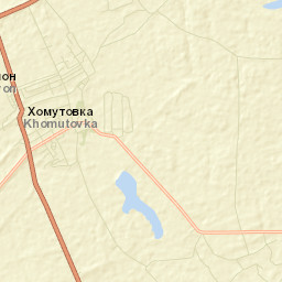 Khomutovka Street Map