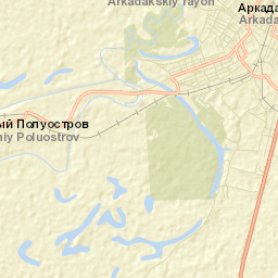 Arkadak Street Map