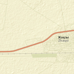 Zhaqsy Street Map