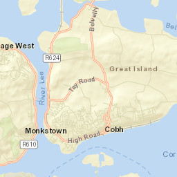 Cobh Street Map