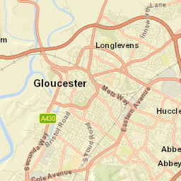 Gloucester Street Map