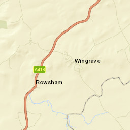 Wingrave Street Map