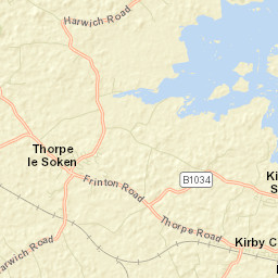 Thorpe le Soken Street Map