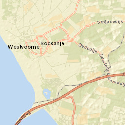 Rockanje Street Map