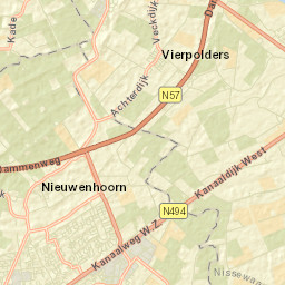 Nieuwenhoorn Street Map