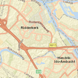 Rijsoord Street Map