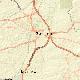 Steinheim Street Map