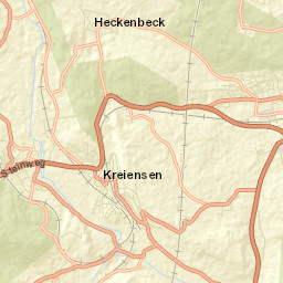 Kreiensen Street Map