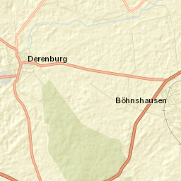 Derenburg Street Map