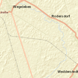 Wegeleben Street Map