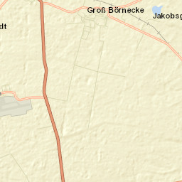 Groß Börnecke Street Map