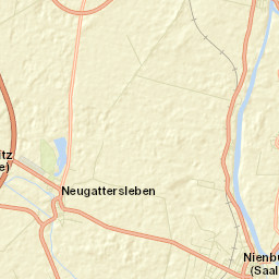 Nienburg/Saale Street Map