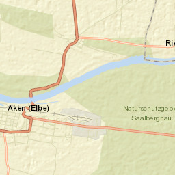 Aken Street Map