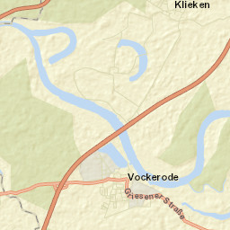Vockerode Street Map