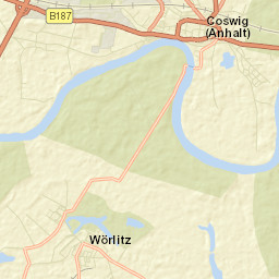 Wörlitz Street Map