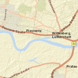 Piesteritz Street Map