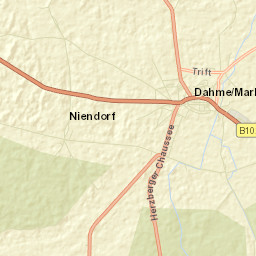 Dahme Street Map