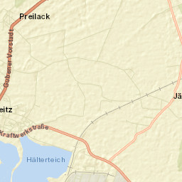 Jänschwalde Street Map