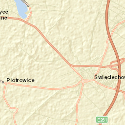 Święciechowa Street Map