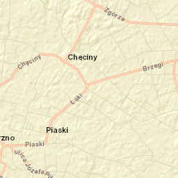Górzno Street Map