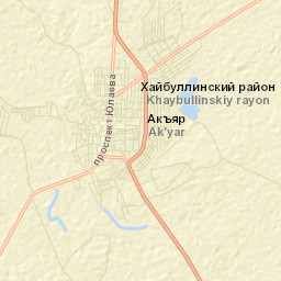 Ak”yar Street Map
