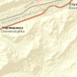 Souzga Street Map