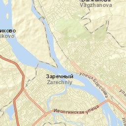 Zarechnyy Street Map