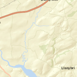 1 Coomb Drive, Llangynog, Carmarthen Street Map