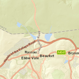 Brynmawr Street Map