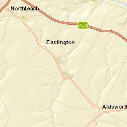 Aldsworth, Wall Farm (SE-bound), Cheltenham Street Map