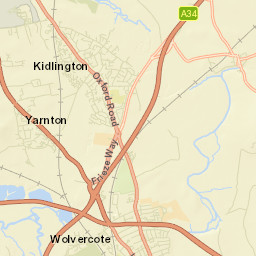 Oxfordshire Street Map