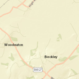 Noke, o/s Church (Unmarked), Oxford Street Map