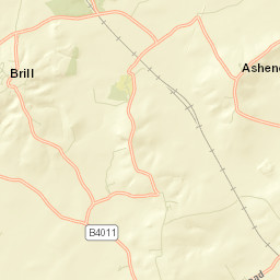 Brill Street Map