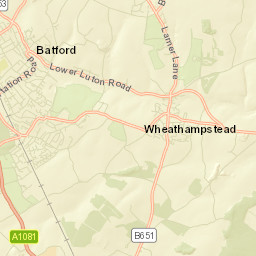 Wheathampstead Street Map