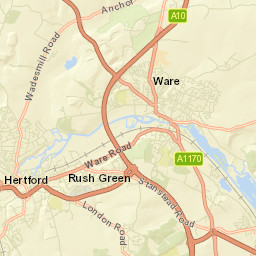 Great Amwell Street Map