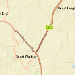 Great Leighs Street Map