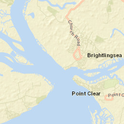Brightlingsea Street Map