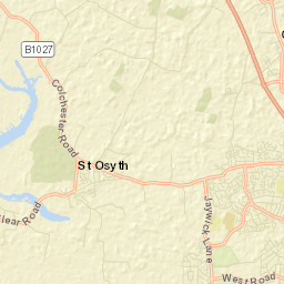 Little Clacton Street Map