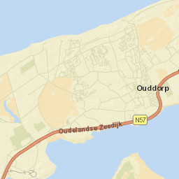 Ouddorp Street Map