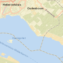 Hellevoetsluis Street Map
