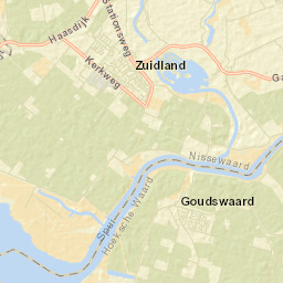 Goudswaard Street Map