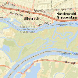 Sliedrecht Street Map
