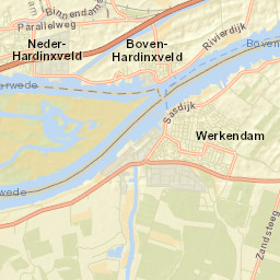 Neder-Hardinxveld Street Map