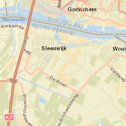 Woudrichem Street Map
