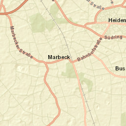 Heiden Street Map