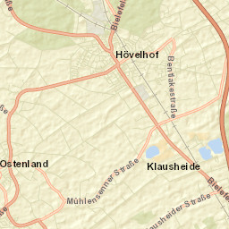 Hövelhof Street Map