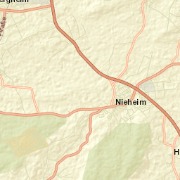 Nieheim Street Map