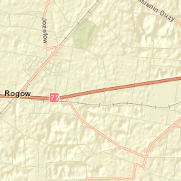 Rogów Street Map